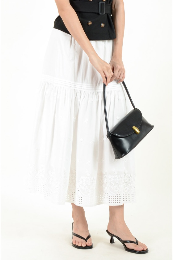 Celeste Eyelet Skirt 