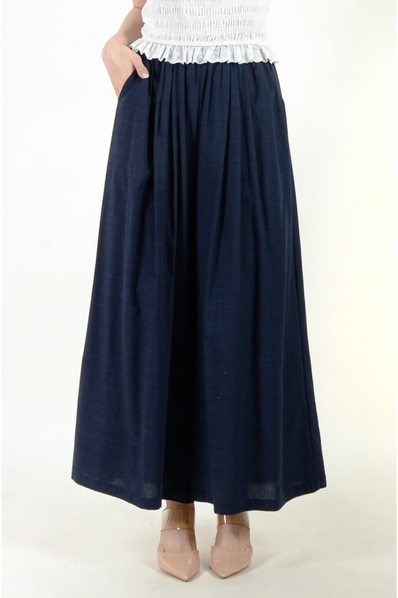 Lizbeth Palazzo Pants - Navy
