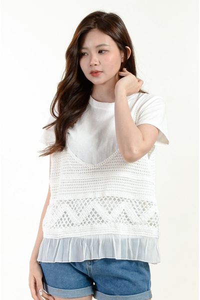 Cierra Crochet Two Piece Top