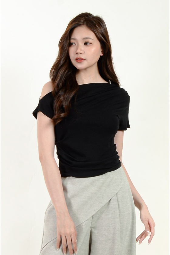 Hayden Toga Tee - Black