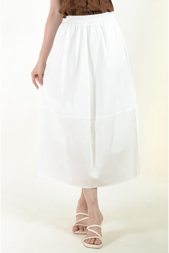 Akira Bubble Midi Skirt