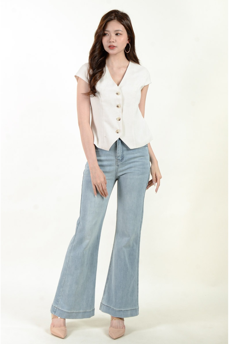 Luna Button Vest