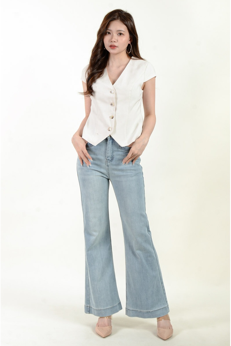 Luna Button Vest