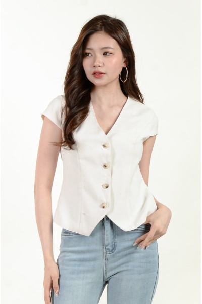 Luna Button Vest