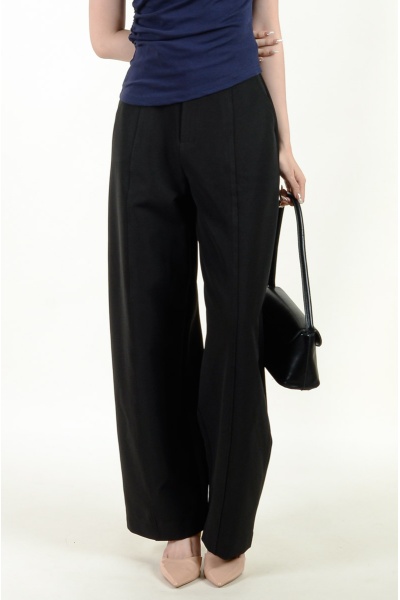 Macey Barrel Pants - Black
