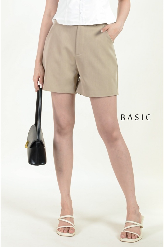Triston Slimming Shorts - Khaki